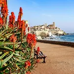 Beachside With Pool & Garden In Juan Les Pins Antibes