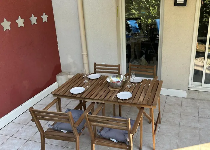 Beachside With Pool & Garden In Juan Les Pins 公寓 昂蒂布